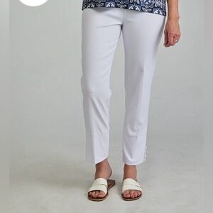 Christopher & Banks White Cropped Pants
